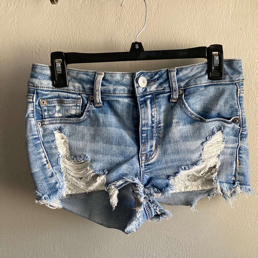 American Eagle stretch jean short